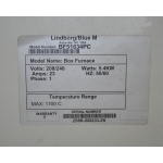 Linberg Blue M High Temperature Box Furnace 1700C